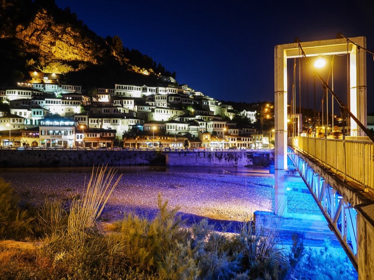 Coastal development on the Albanian shore