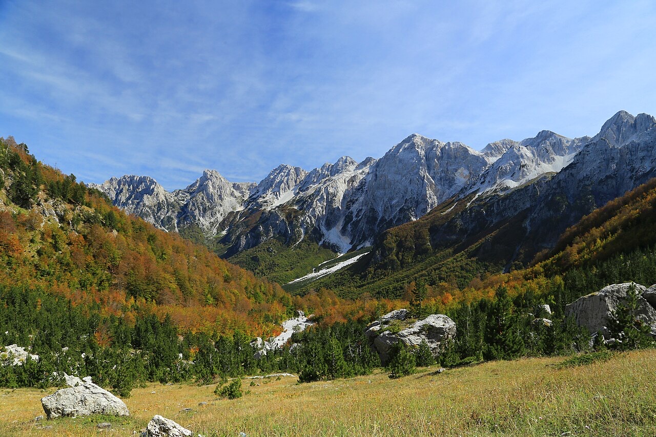 Photo from the Valbonë Valley National Park