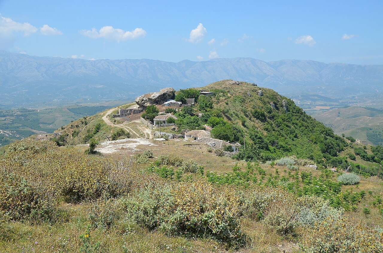 View of the Acropolis of Amantia, Albania