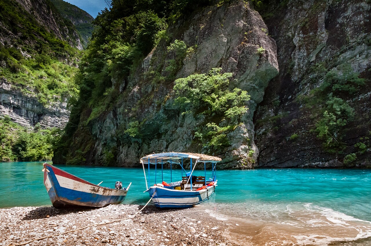 Lake Koman Albania 2016, Kukës County, Albania