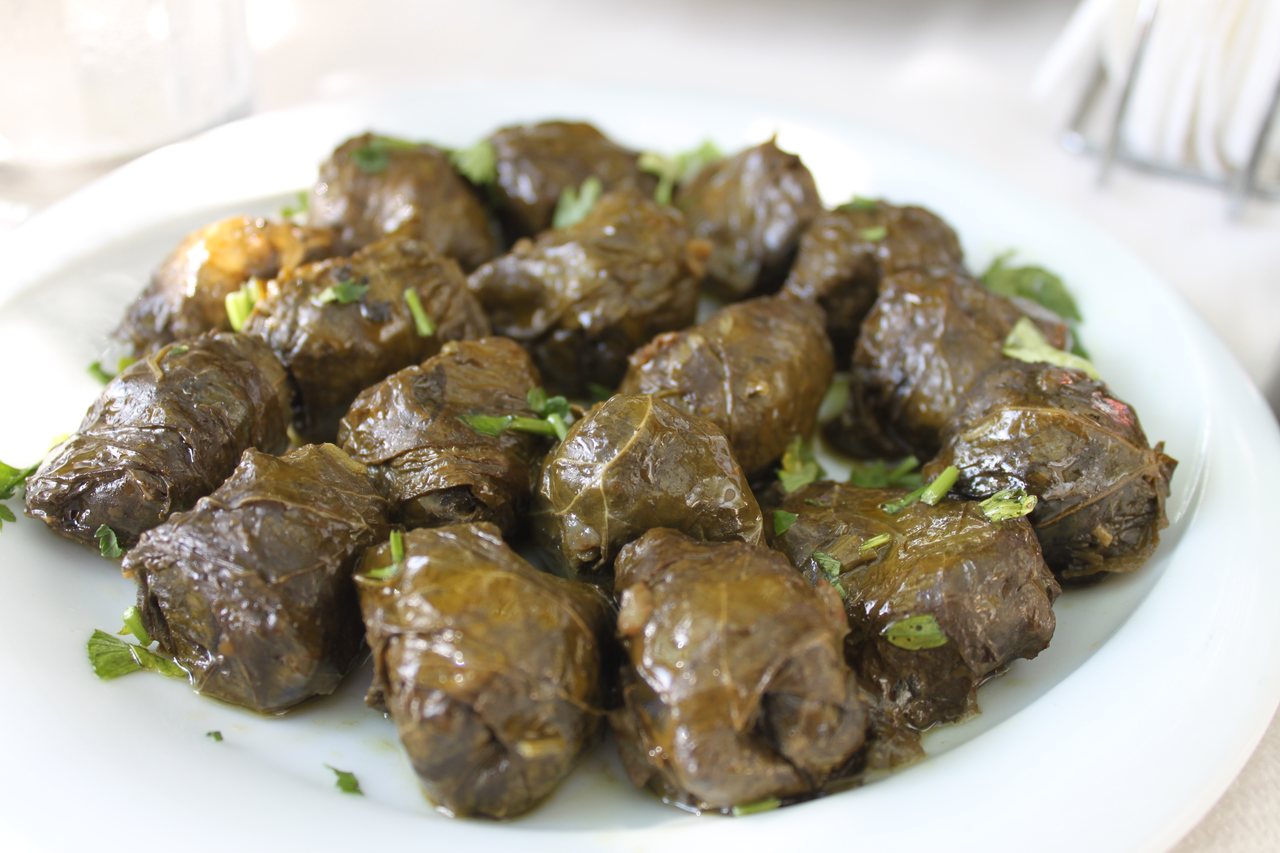 Japrak, traditional Albanian stuffed leaves