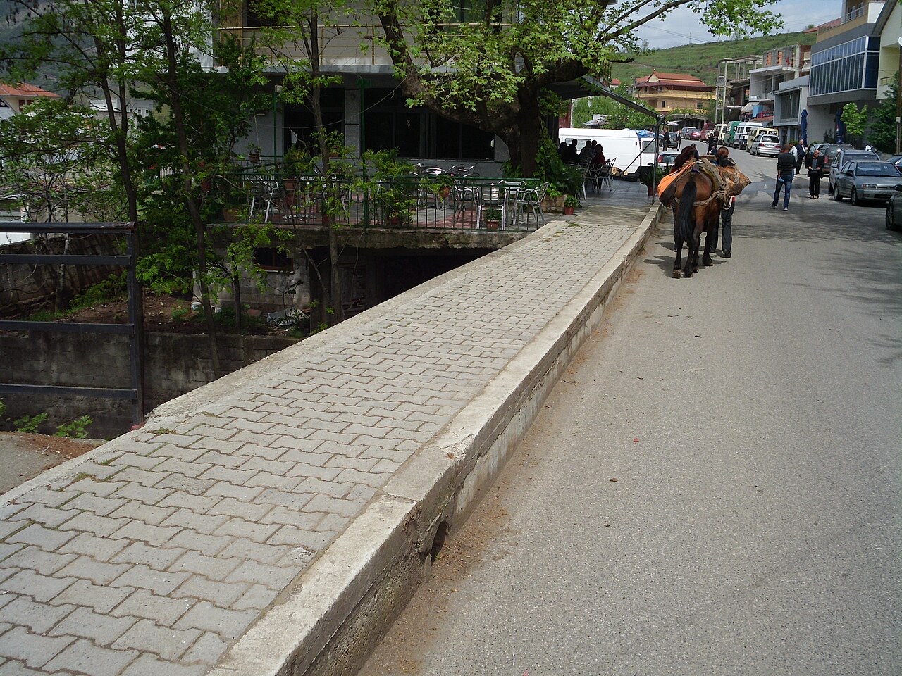 Librazhd rruga Cermenika — Librazhd, Albania