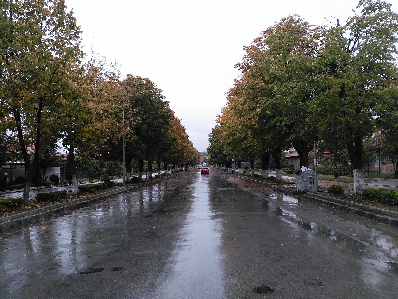 A picture from Maliqi town, Albania