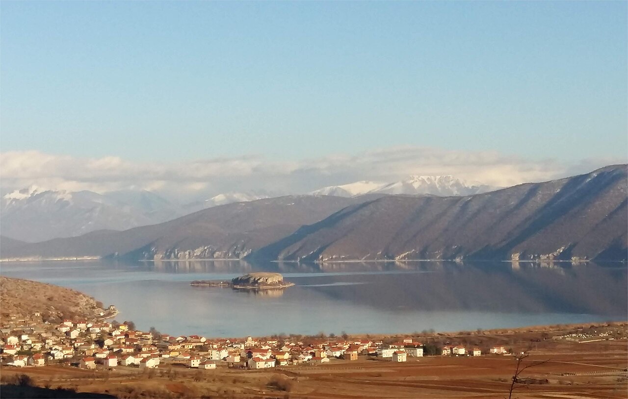 Great Prespa Lake - Pustec, Albania.