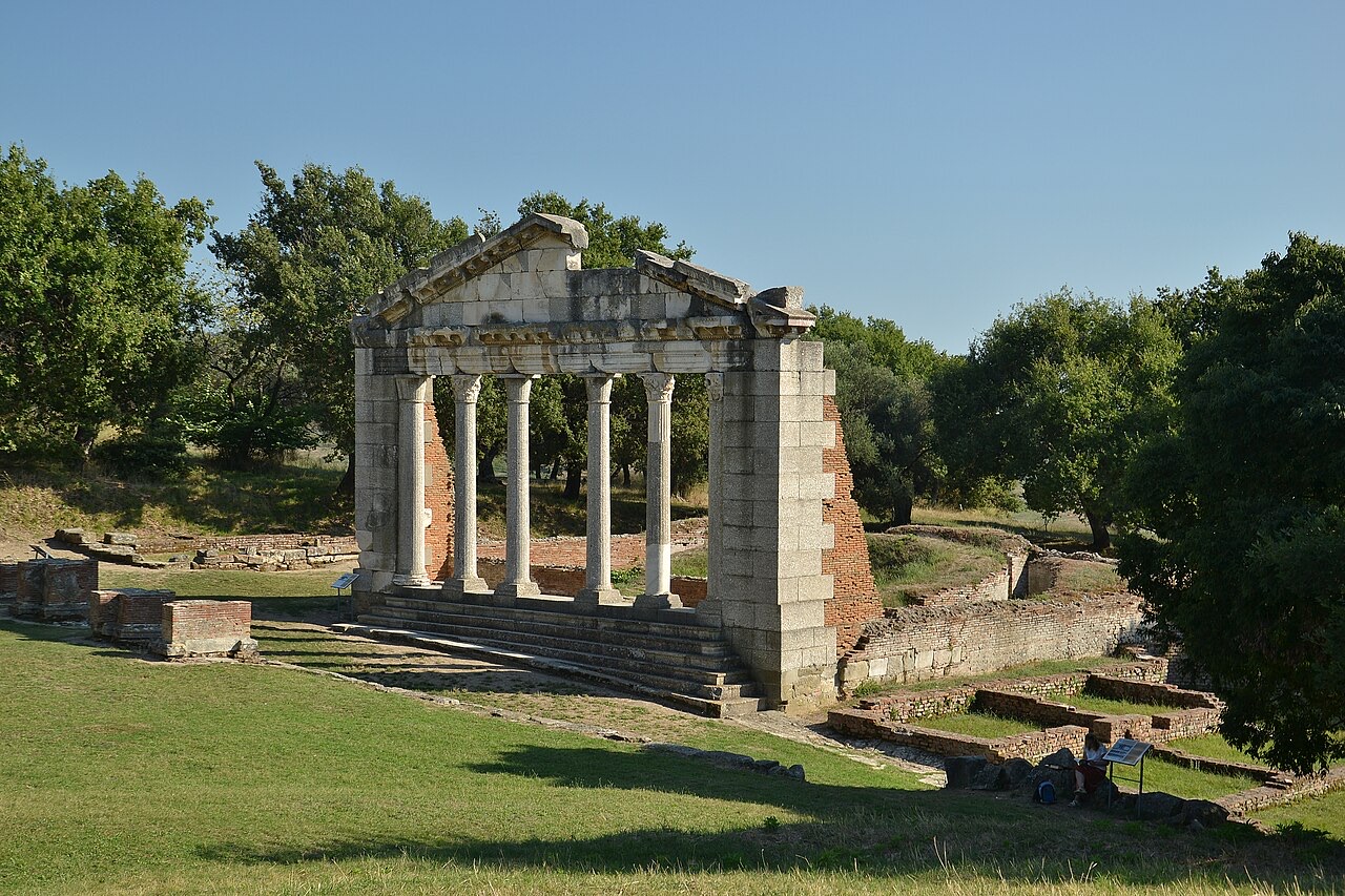 Apollonia (Illyria) Archaeological Park, Monument of Agonothetes, Albania