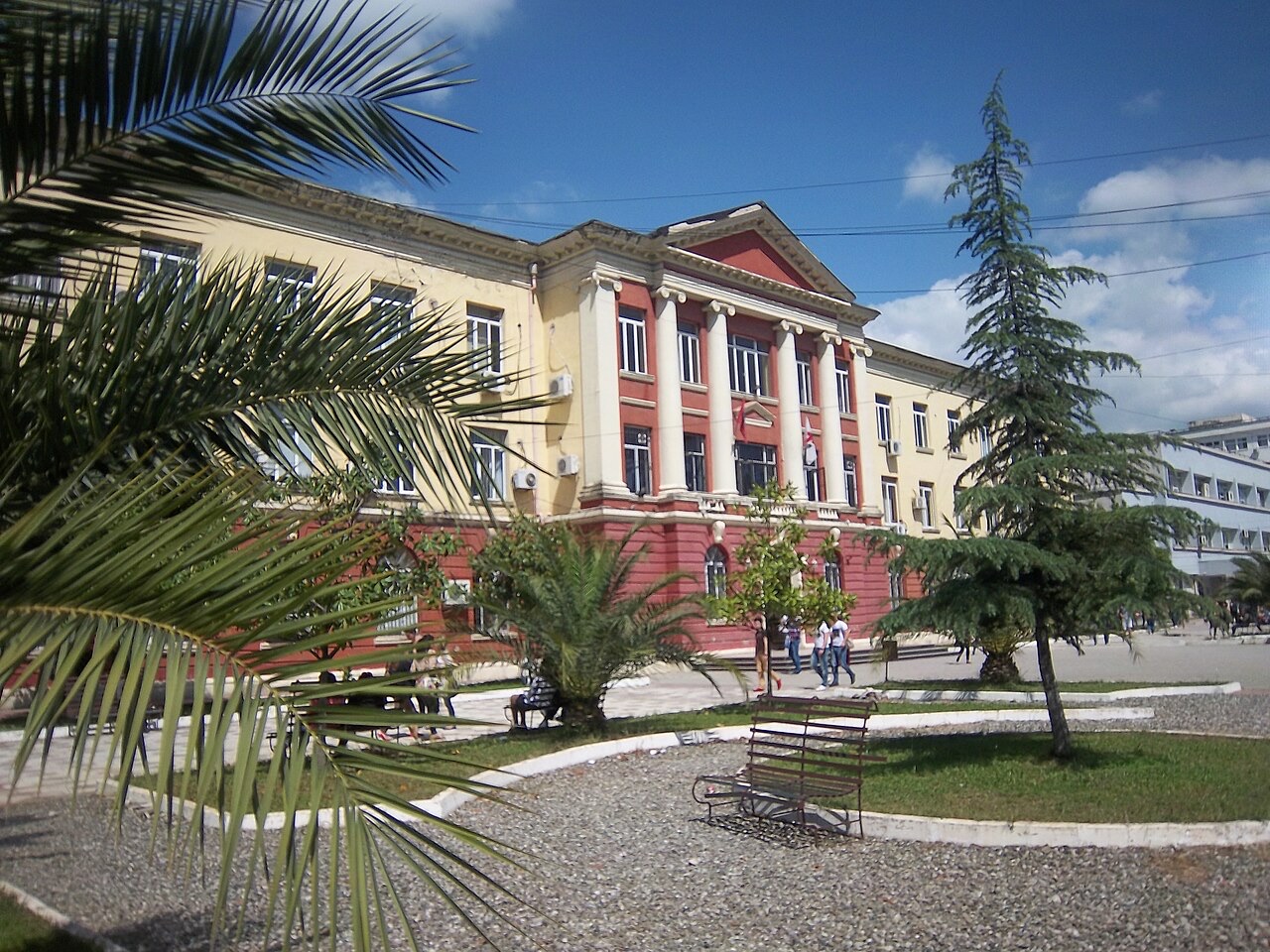 This picture was taken for the project "Tirana, let's get up!", implemented during the Balkans let's get up! Spring School in 2013.