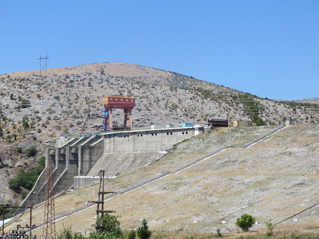 Vau-i-Dejës Hydroelectric Power Station.