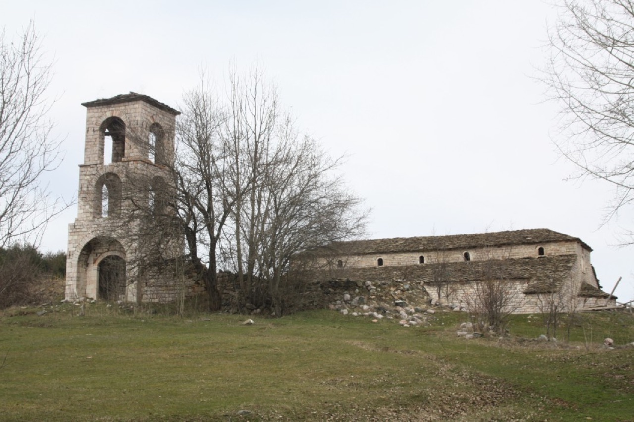 A church in Voskopojë, Albania