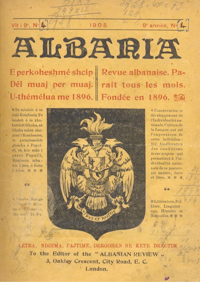 Cover of Albania magazine