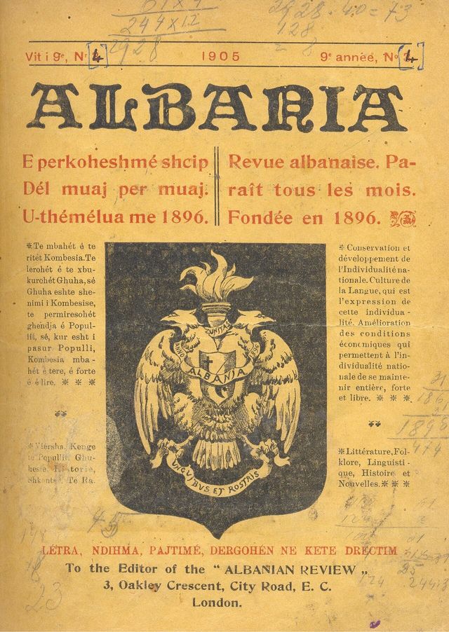 Cover of Albania magazine