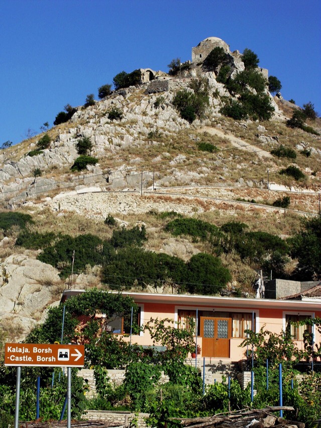 Borsh Albania Burg — Borsh Beach, Albania