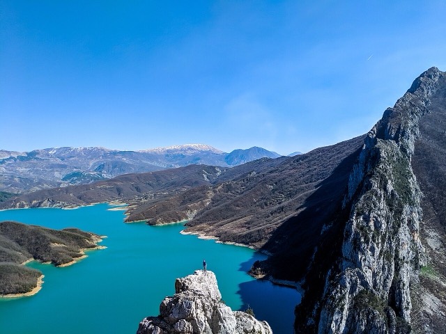 Liqeni i Bovilles, Bovilla Reservoir, Albania