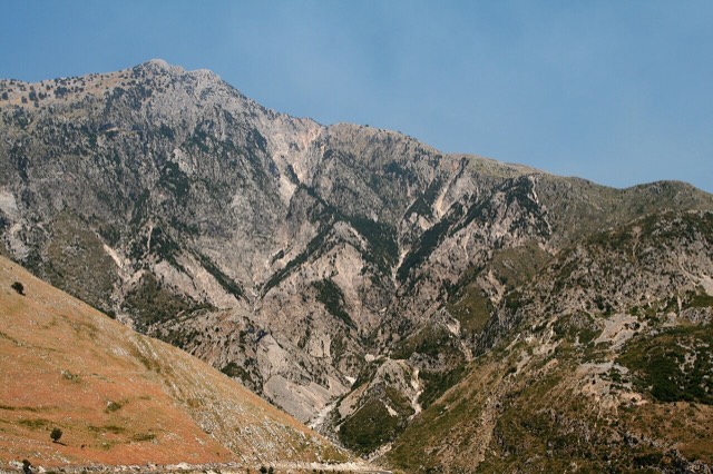 Mountains of the National Park of Llogara, Himara , Albania