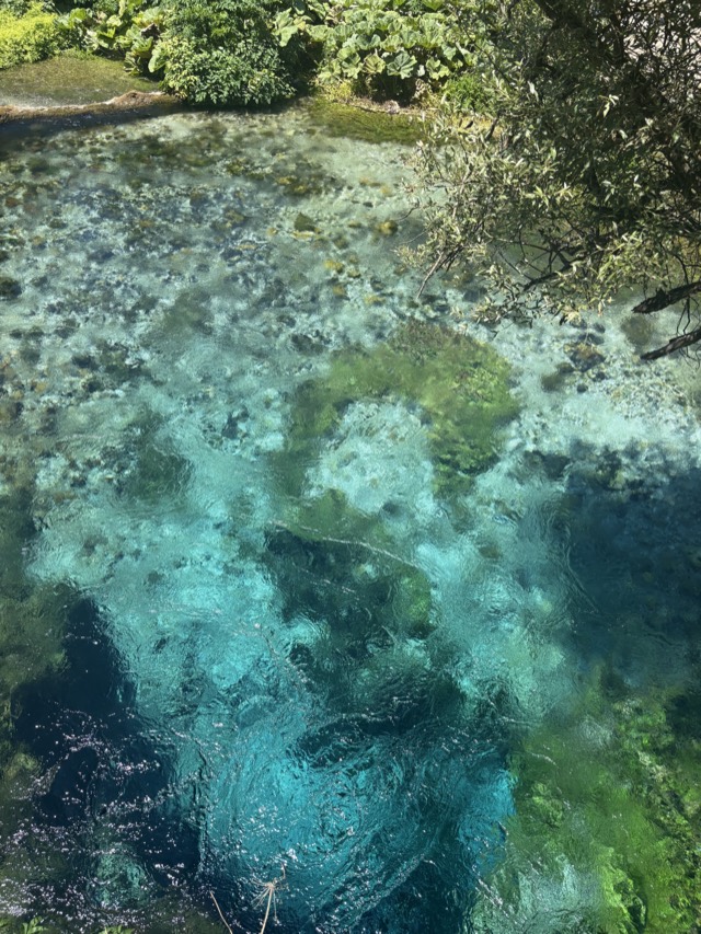 A water spring in the village of Muzinë in Finiq municipality, southern Albania.