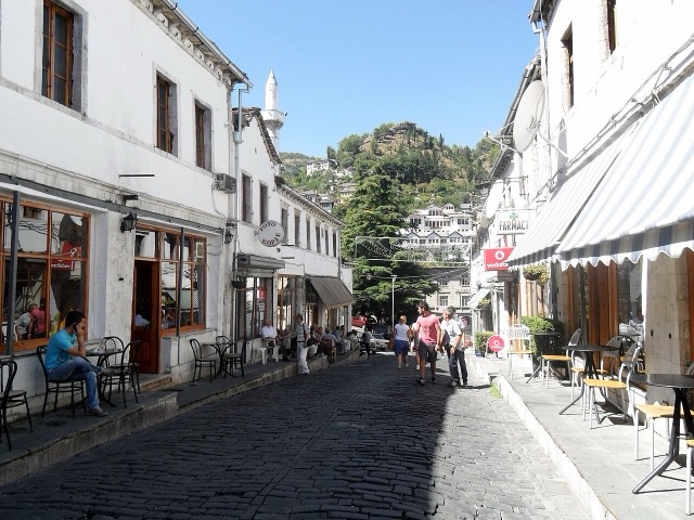 Street in Gjirokastër