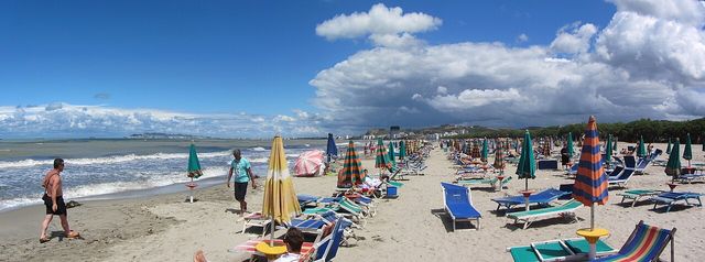 Public Beach Golem Albania