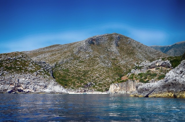 The Grama Bay in Albania