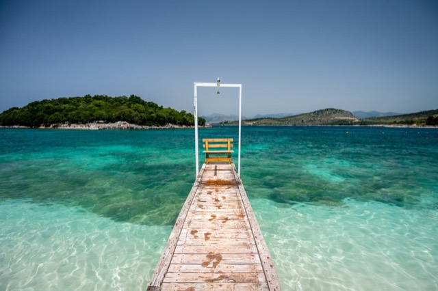 Jetty at Ksamill