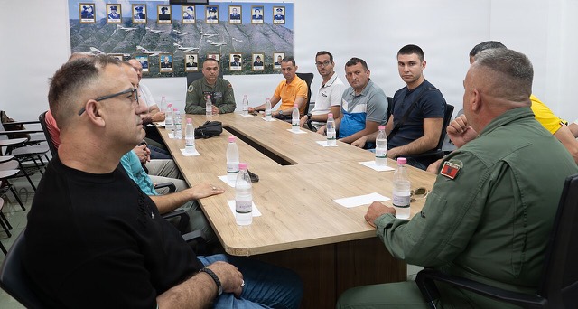 European Partnership Flight Visits Kuçovë Air Base (9813608) — Kuçovë, Albania