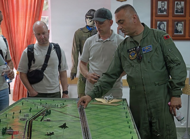 European Partnership Flight Visits Kuçovë Air Base (9813610) — Kuçovë, Albania