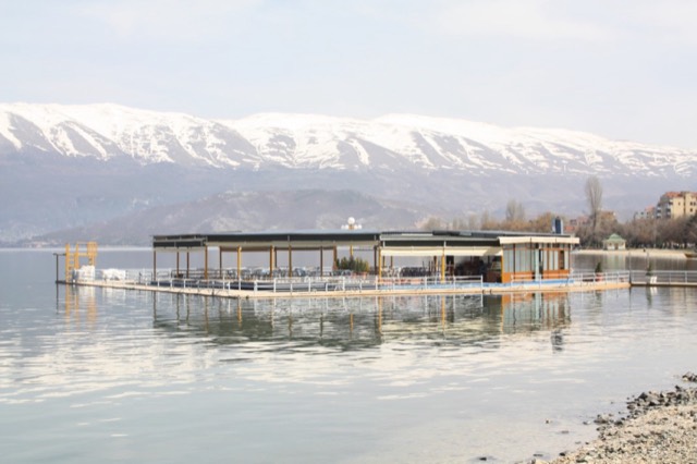 Lake Ohrid at Pogradec