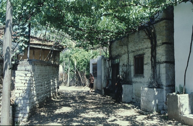 Lane in Lin – Albania in 2001