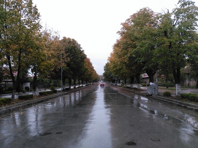 A picture from Maliqi town, Albania