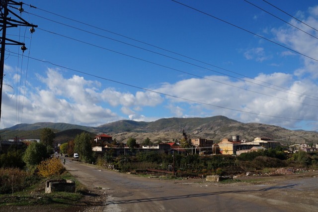 Maliq and old industry accross the Devoll bridge – Albania