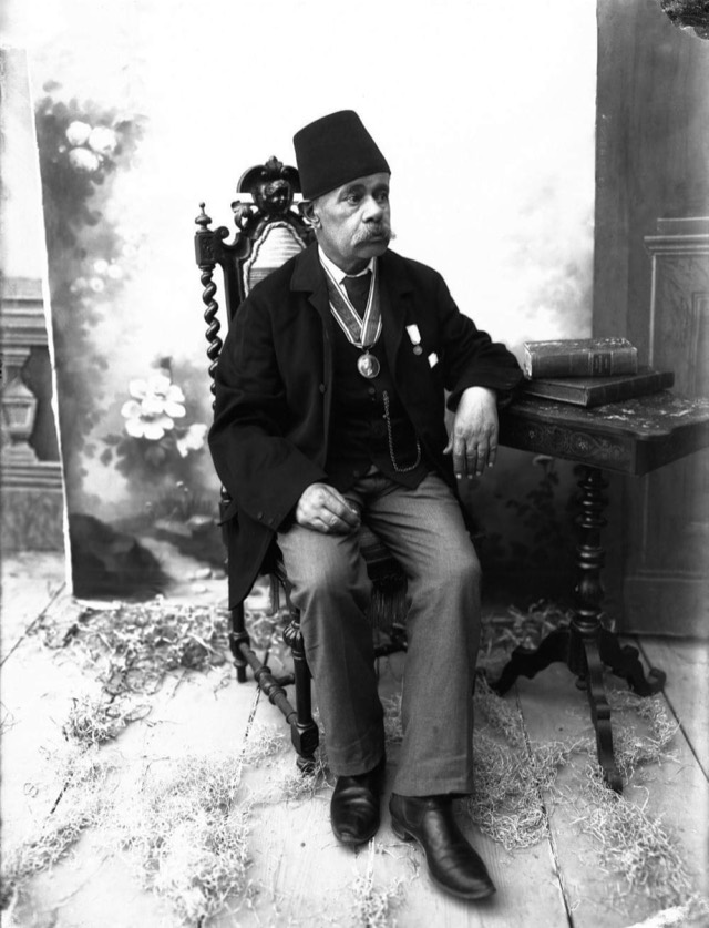 Photographic portrait of Pietro Marubi