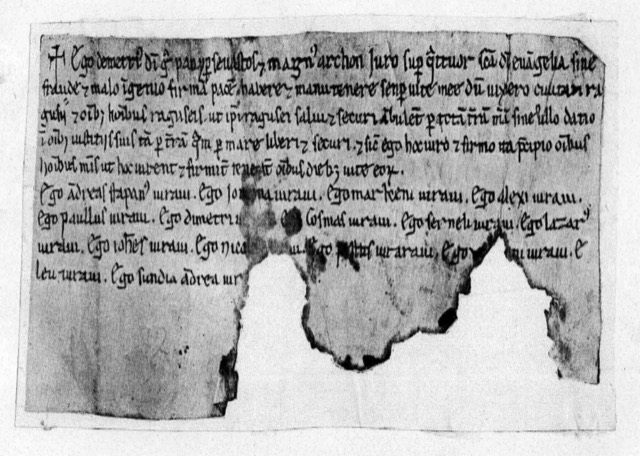 Marrëveshja tregtare e Dhimitër Progoni me Raguzën (1210) (historical view), Medieval Principalities, Albania
