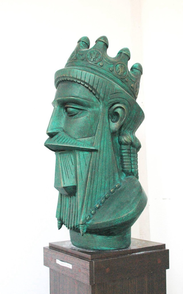 bust of Dhimitër Progoni, ruler of Arbanon