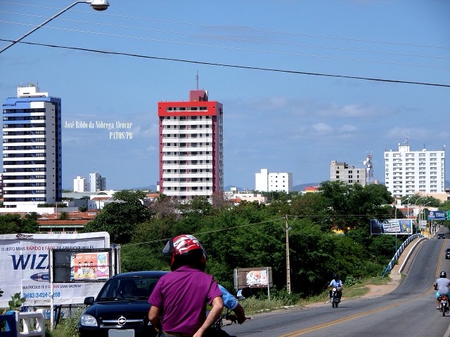 Entrada oriental da cidade de Patos,PB.