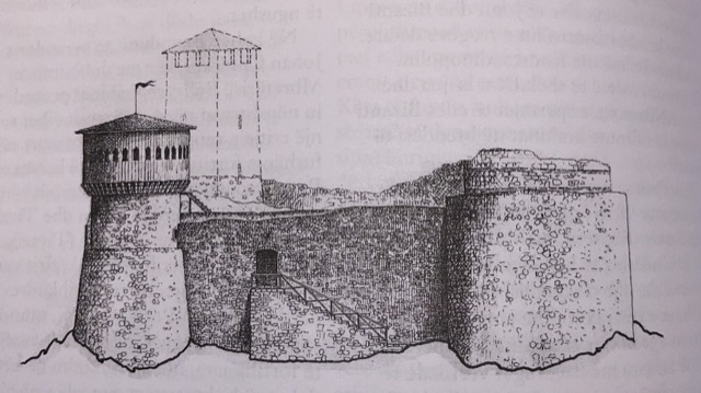 Sketch of the Partial Reconstruction of Petrelë Castle