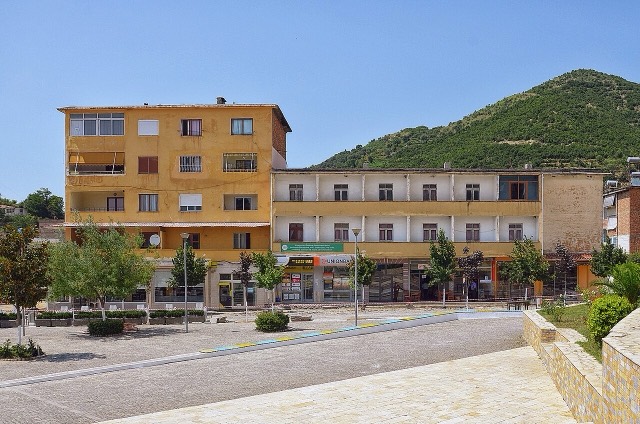 Poliçan, Albania – Main square