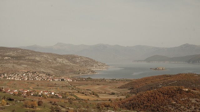 View of Prespa National Park