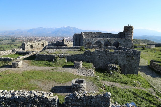 Rozafa Castle in Albania