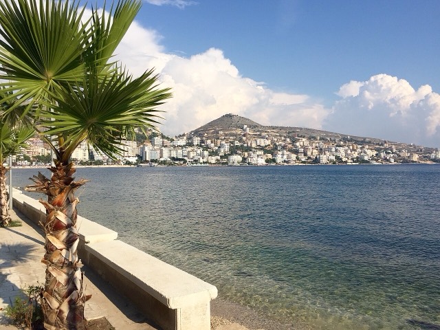 The coastline of Saranda!