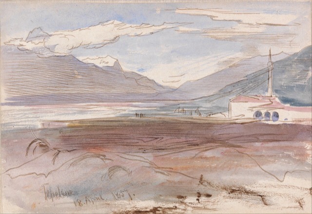 A photograph of Tepelenë, Albania
