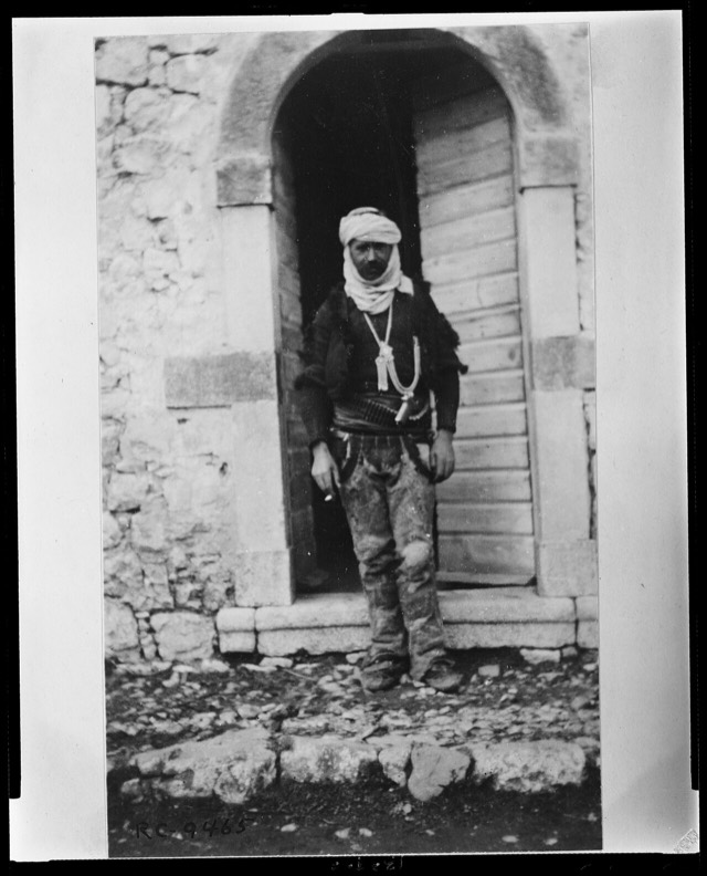 Title: A chief of Thethi, Tribe of Shale [i.e. Shala], Albania Abstract/medium: 1 photographic print.