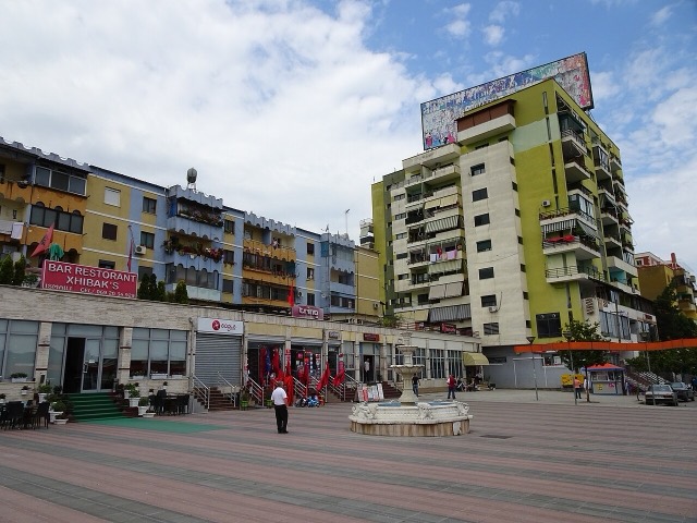 Vora Albanien Ortszentrum