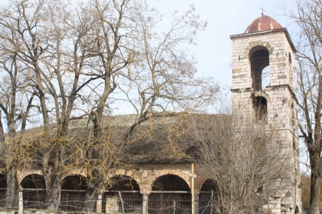 A church in Voskopojë, Albania