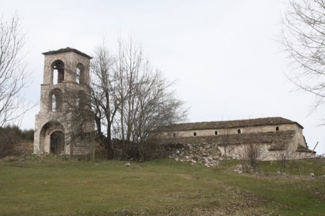 A church in Voskopojë, Albania